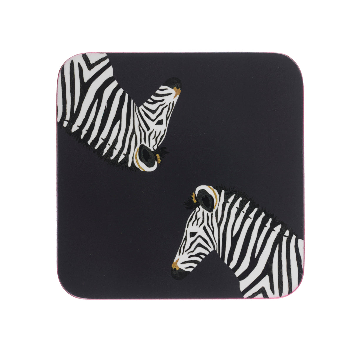 Zebra Coasters (Set of 4) by Sophie Allport