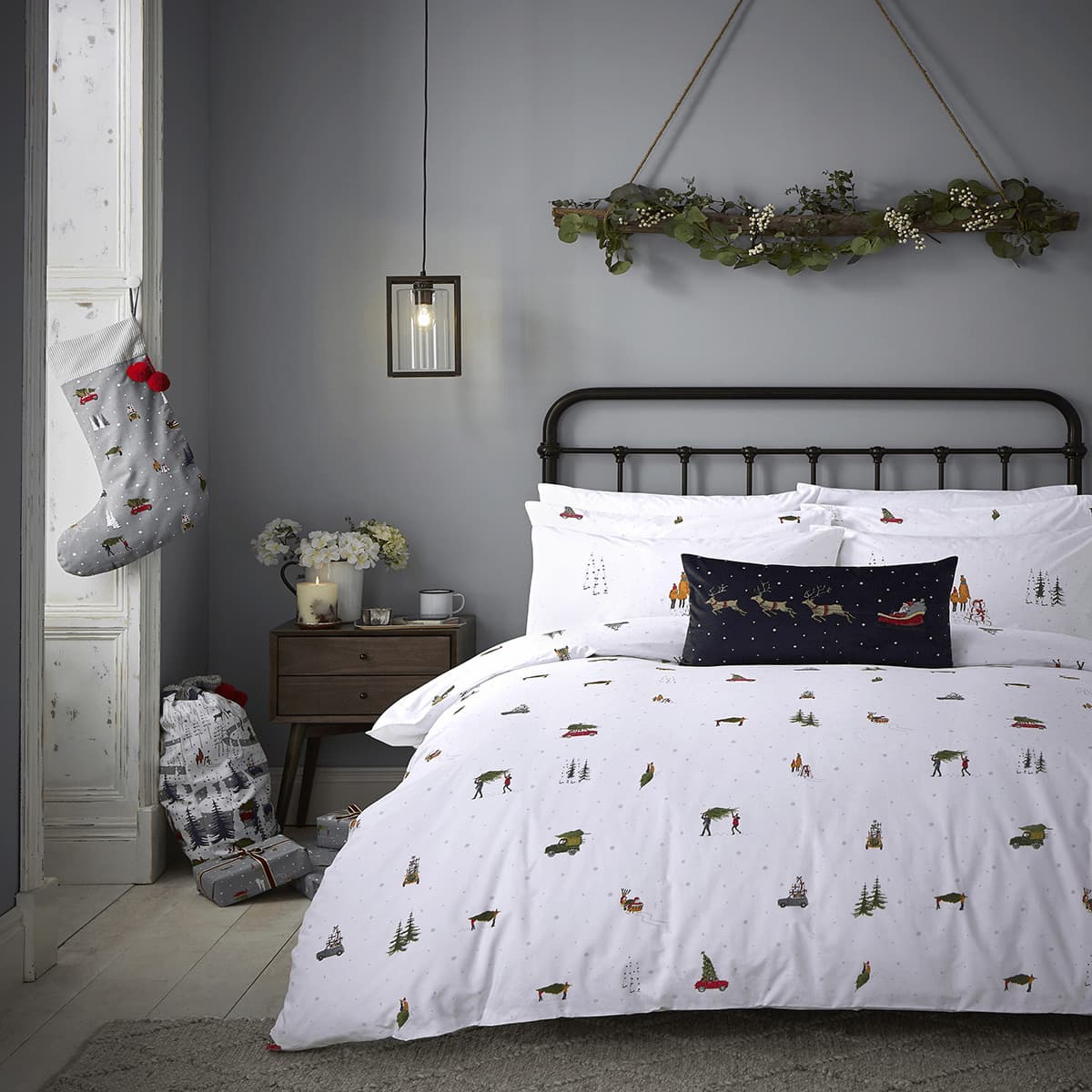 Home for Christmas Bedding by Sophie Allport