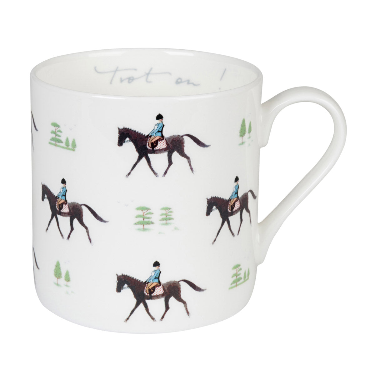 Trot On! Horse Mug