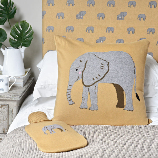 Elephant lumbar pillow hotsell