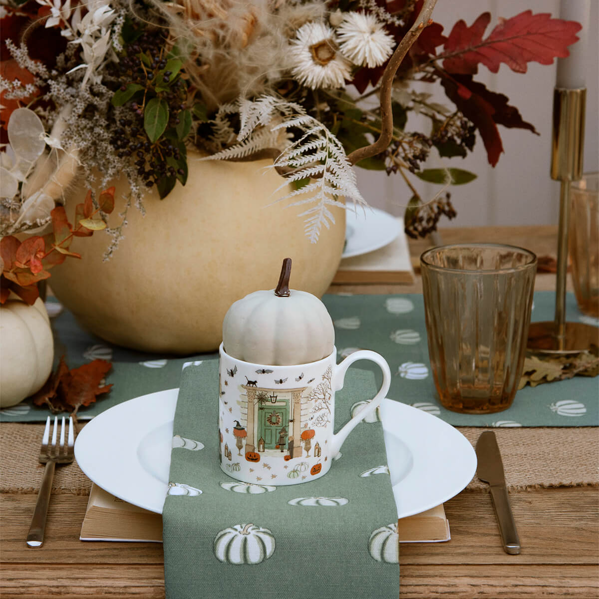 Pumpkins Napkins (Set of 4)