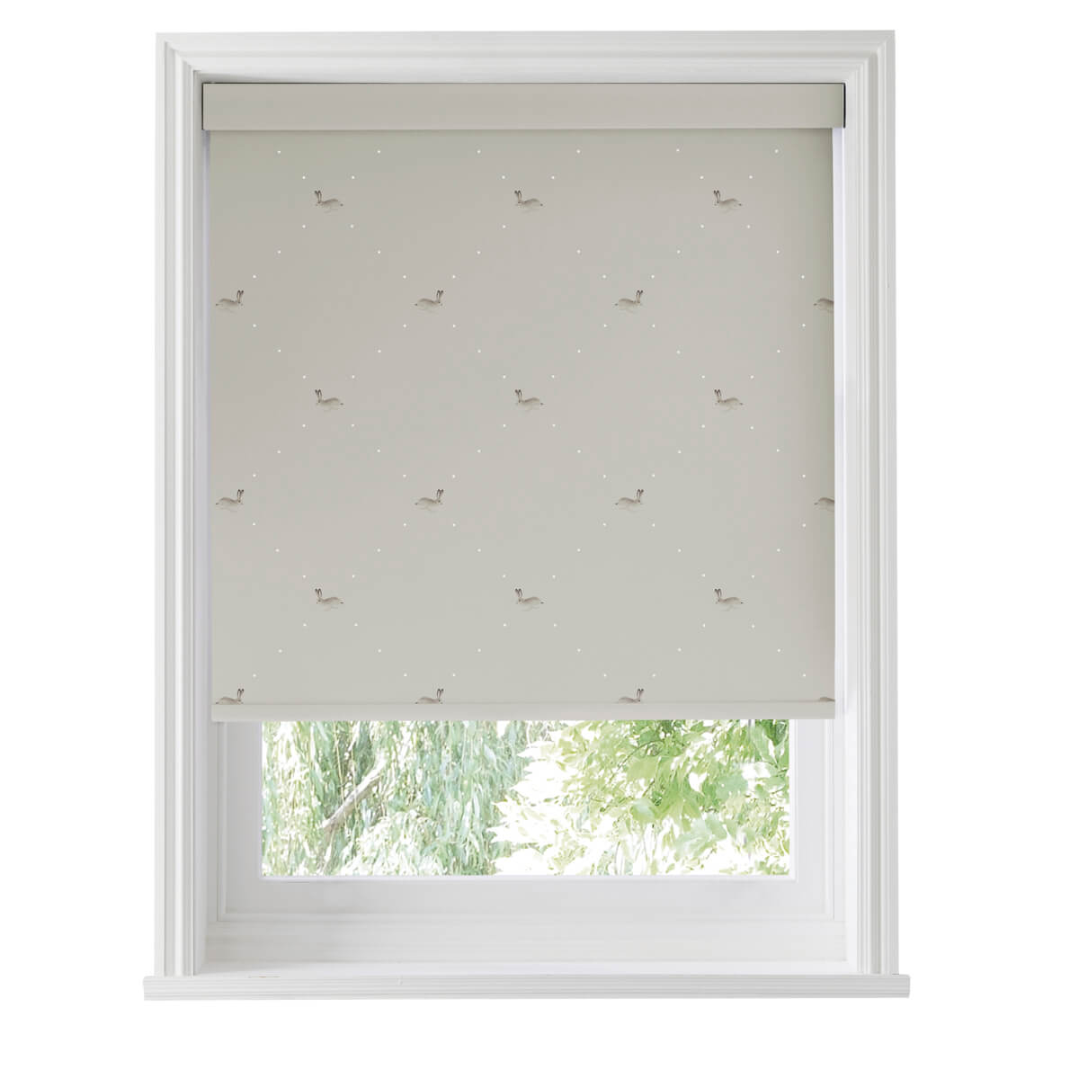 Hare Linen Roller Blind Sample