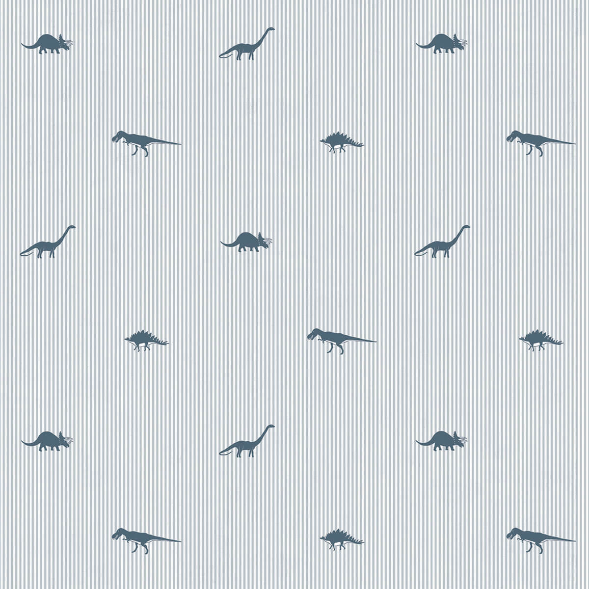 Dinosaurs Navy Roller Blind Sample