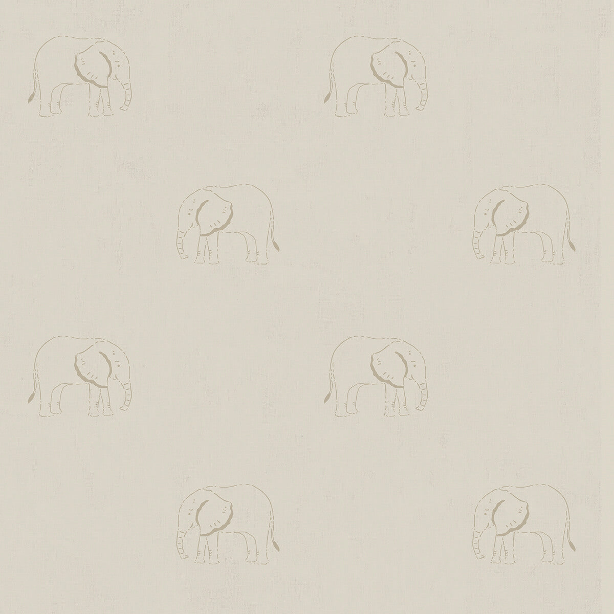 Elephant Natural Roller Blind Sample