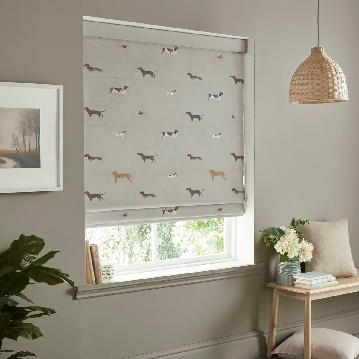 Woof Linen Curtains/Roman Blind Sample