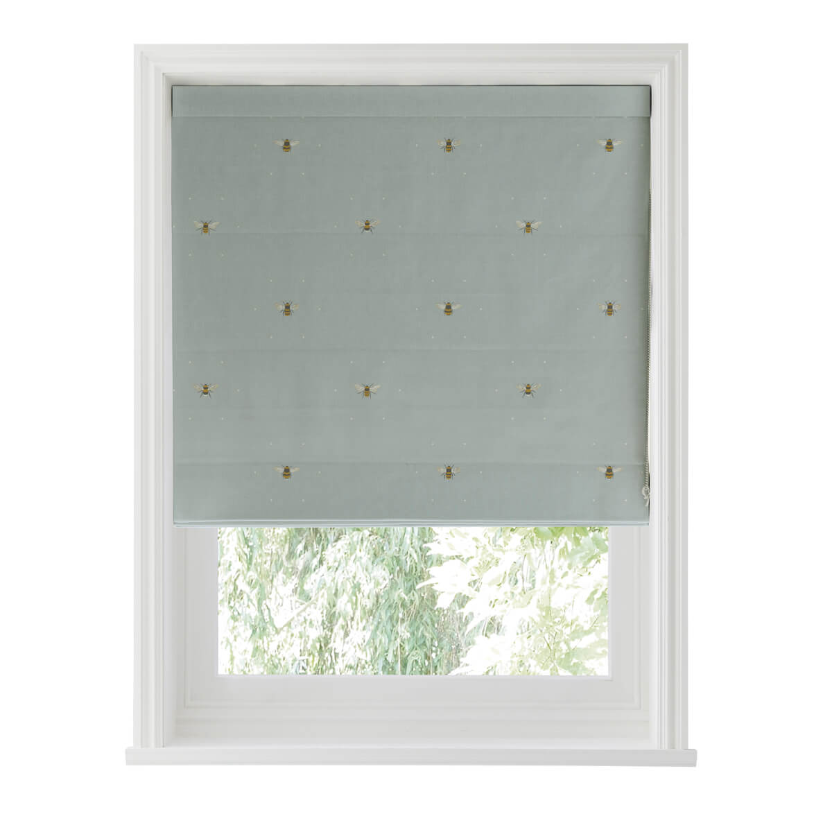 Bees Sky Curtains/Roman Blind Sample