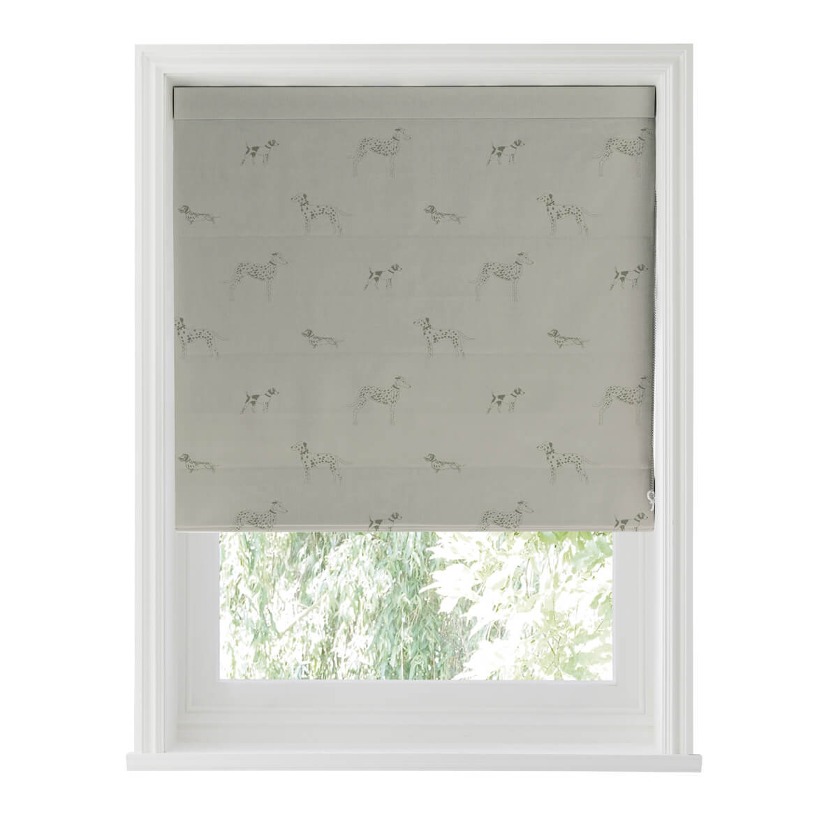 Fetch Warm Grey Curtains/Roman Blind Sample