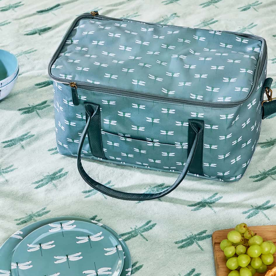 Dragonfly Pocket Picnic Bag by Sophie Allport