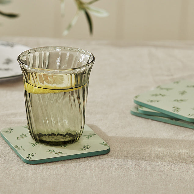 Olive Coasters (Set of 4) by Sophie Allport