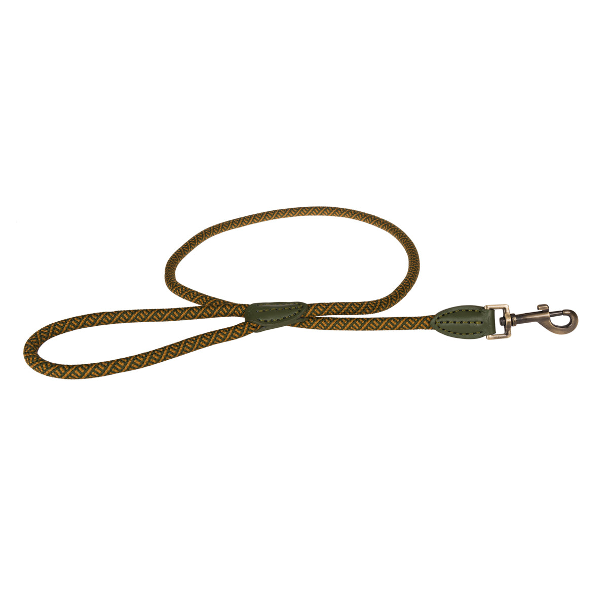 Forest Green Rope Lead by Sophie Allport